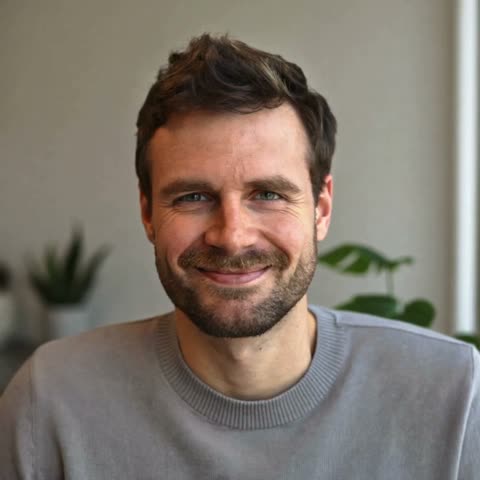 Max R., Musterperson, mit KI erstellt.